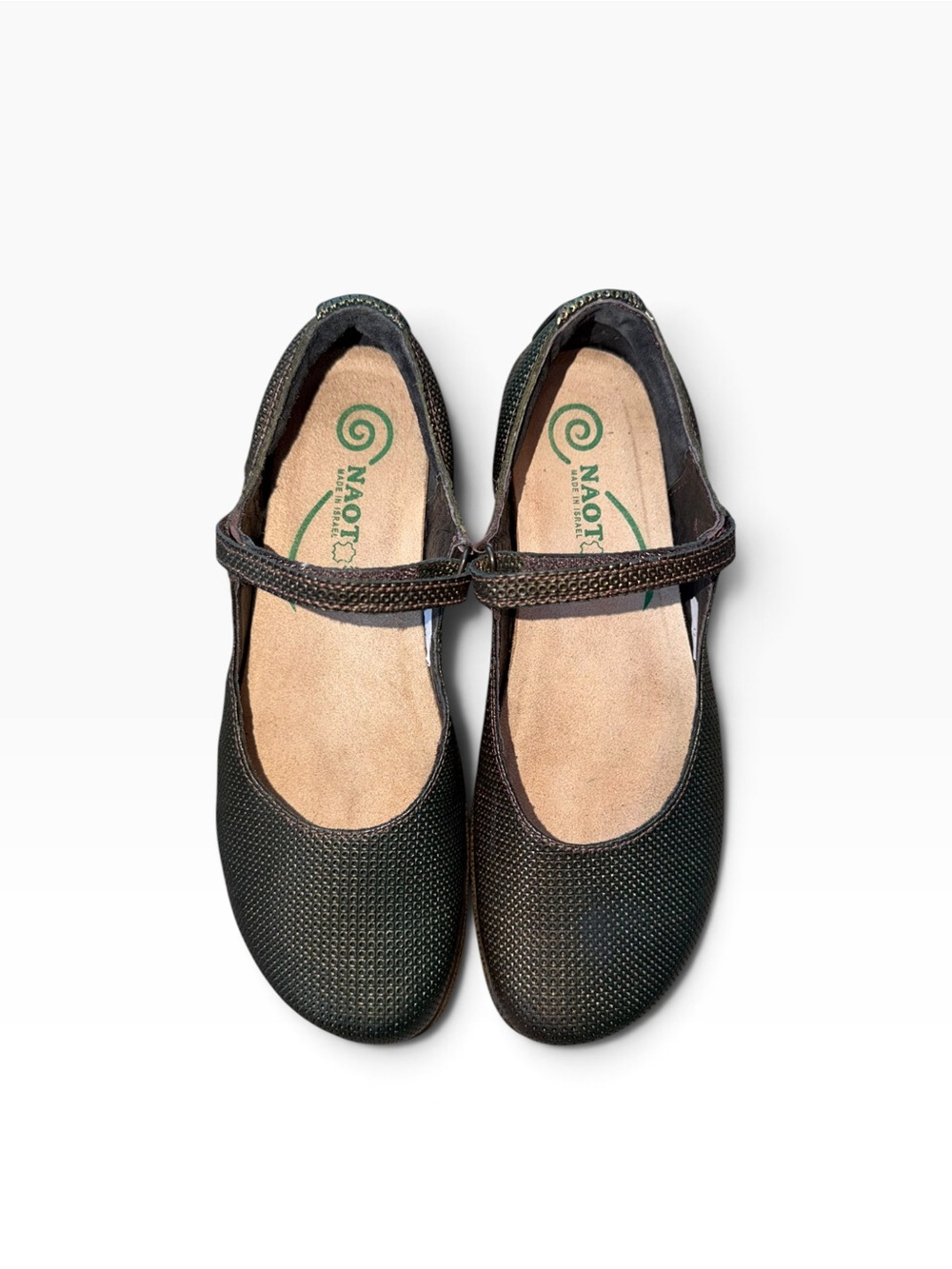 Naot Women's Reka Leather Mary Jane Flats Size 37 / 6 NWOT Never Worn